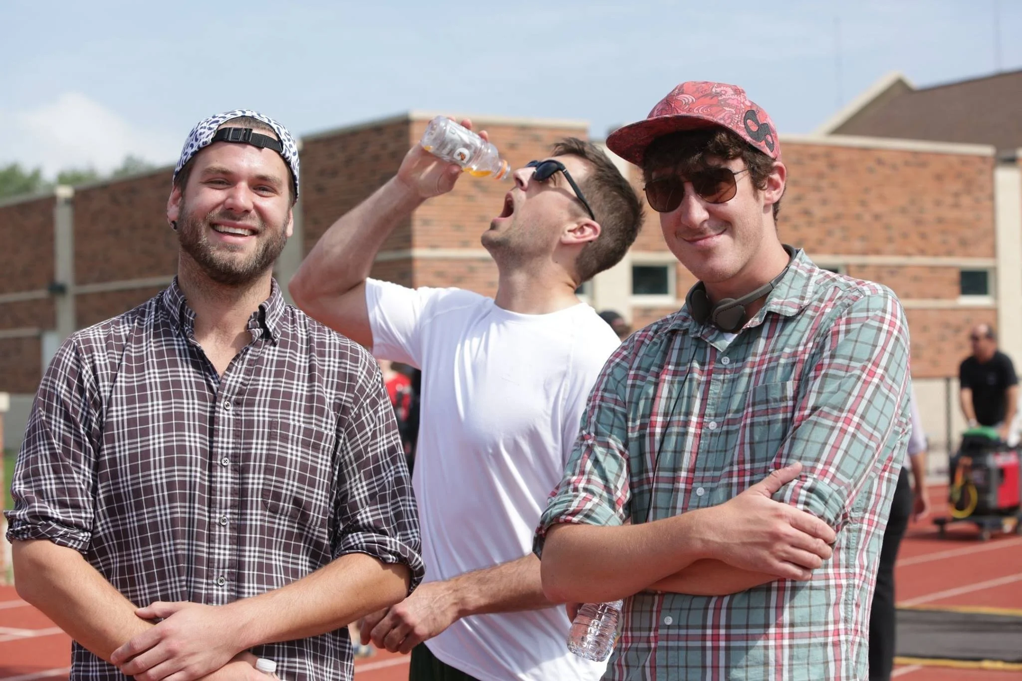Aaron Rodgers photobomb